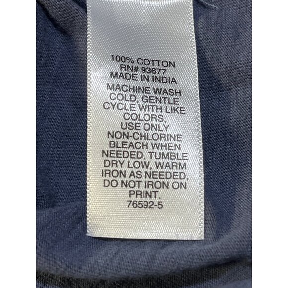 Mutual Weave 3XLT Mens Big and Tall Ombre Blue T-Shirt - Picture 9 of 9